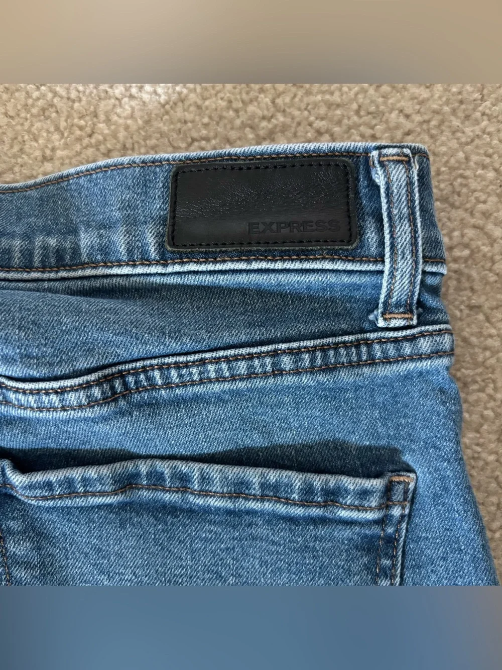 Express Cropped Flare Jeans - Picture 8 of 8